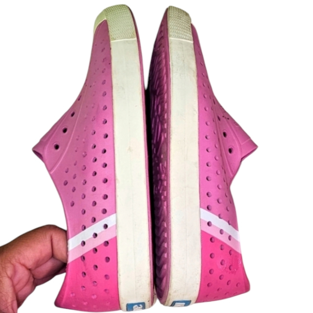 Native Shoes Kids Pink Slip-On